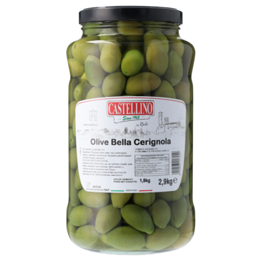 SUPER GROENE OLIJF BELLA CERIGNOLA  2900gr